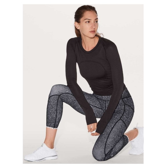 Lululemon Tight Stuff Tight II - Luminesce Splatter White Black. - Picture 13 of 15